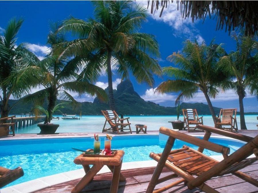Eden Beach Hotel Bora Bora Exterior foto
